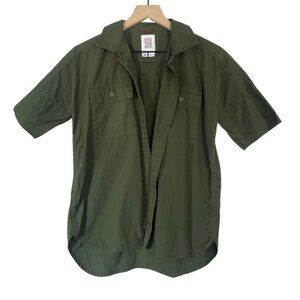 Topo Designs Short Sleeve Button Down Size XS